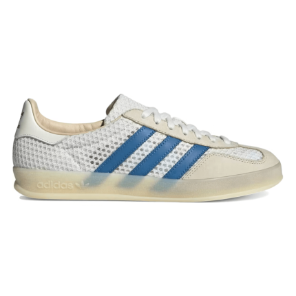 Adidas Men's Gazelle Indoor Off White/Focus Blue/Warm Vanilla
