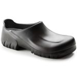 Birkenstock Men's A 640 Polyurethane Steel Toe Black - 343543 - Tip Top Shoes of New York