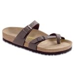 Birkenstock Women's Mayari Mocha Birki Buc - 325927 - Tip Top Shoes of New York