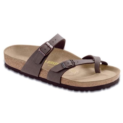 Birkenstock Women's Mayari Mocha Birki Buc - 325927 - Tip Top Shoes of New York
