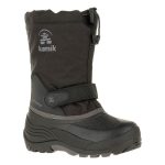 Kamik Boy's Waterbug5 Waterproof Boot Black/Grey (Sizes 1-7) - 657118 - Tip Top Shoes of New York