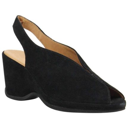 L'Amour Des Pieds Women's Odetta Black Suede - 354291 - Tip Top Shoes of New York