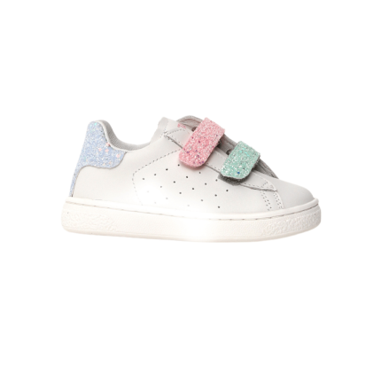 Naturino Girl's (Sizes 27-31) Hasselt 2 VL Multi/White Leather