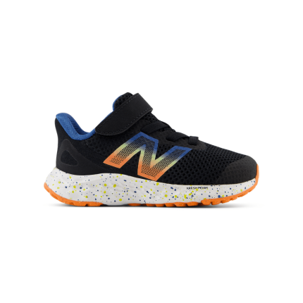 New Balance Toddler's Fresh Foam Arishi v4 IAARIBS4 Black/Blue Agate/Blaze Orange