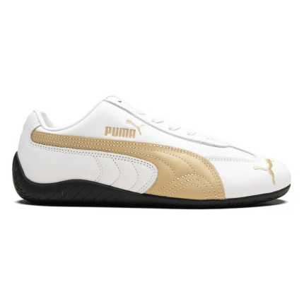 Puma Women's Speedcat Leather PUMA White/Toasted Almond