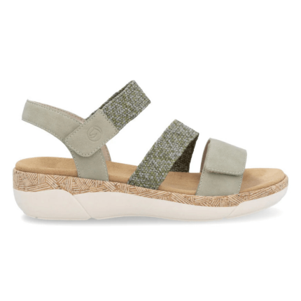 Rieker Women's R6861-52 Jocelyn Olive/Multi Leather
