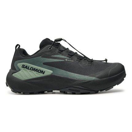 Salomon Men's Genesis Gore-Tex Black/Agave Green/Urban Chic