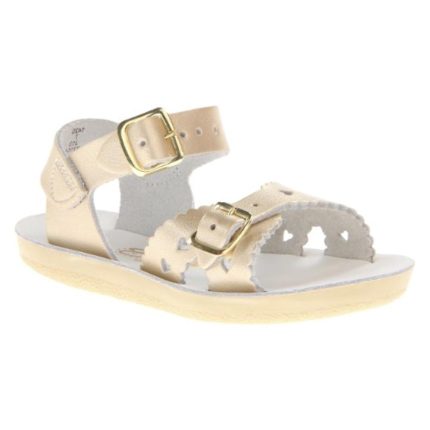 Salt Water Girl's Sun-San Sweetheart Gold - 664433 - Tip Top Shoes of New York