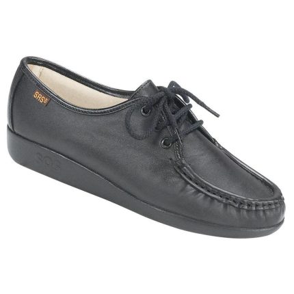 SAS Women's Siesta Black Leather - 400021204034 - Tip Top Shoes of New York