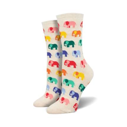 Socksmith Women's Elephant in The Room