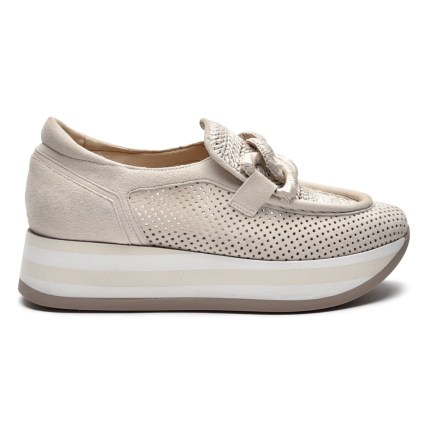 Softwaves Women's Cintia Coco Velour/Raffia