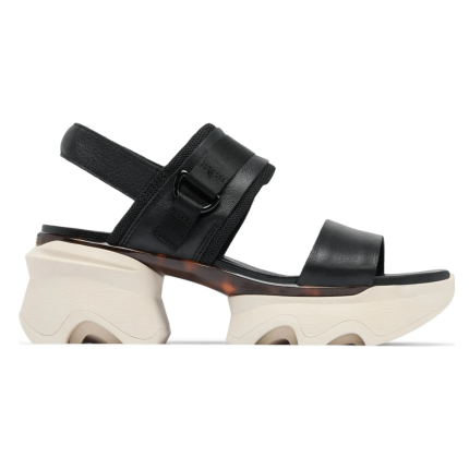 Sorel Women's Kinetic Impact Slingback Heel Black/Chalk