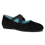 Thierry Rabotin Women's Cathie A212M Black Suede - 349354 - Tip Top Shoes of New York